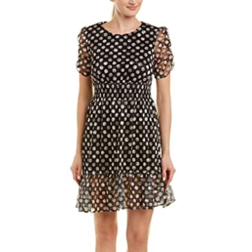 Betsey Johnson – Lace Polka Dot Dress, size 0